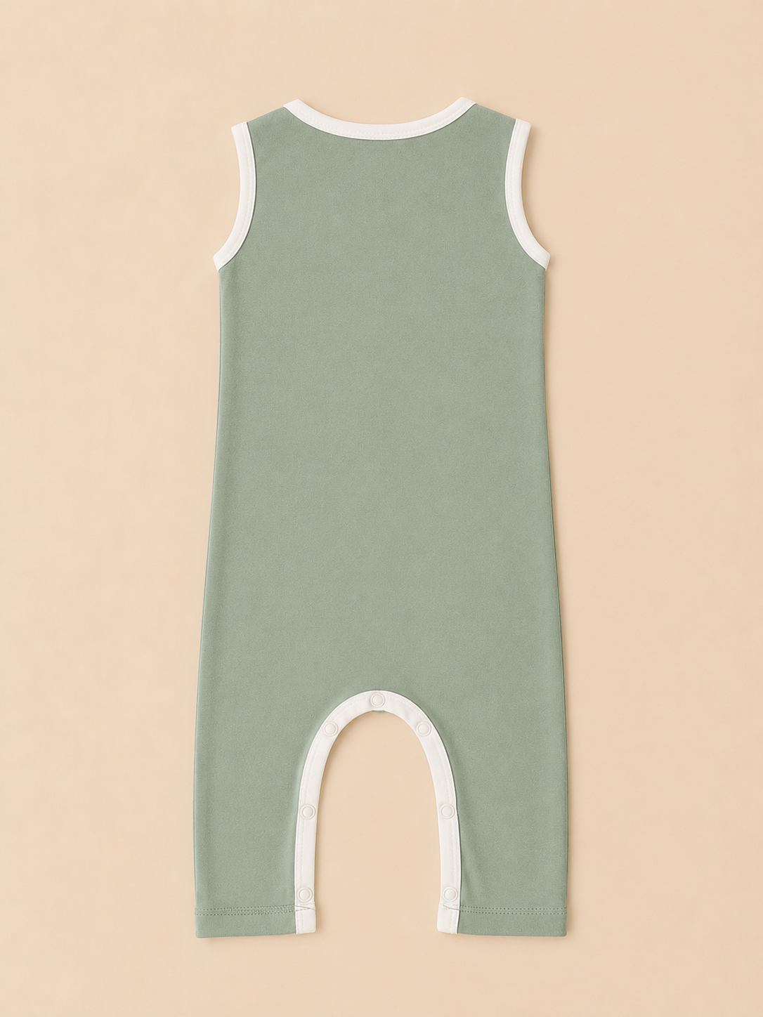 SLEEVELESS ROMPER- SAGE GREEN - ITSYBOO