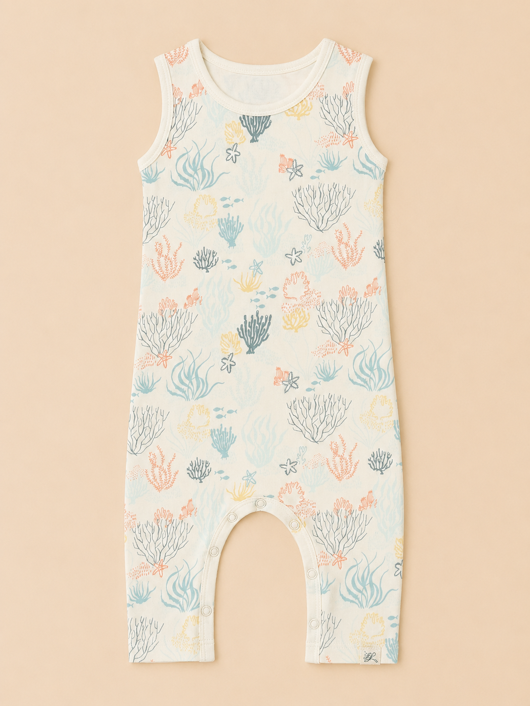 SLEEVELESS ROMPER- UNDER WATER WORLD - ITSYBOO