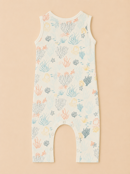SLEEVELESS ROMPER- UNDER WATER WORLD - ITSYBOO