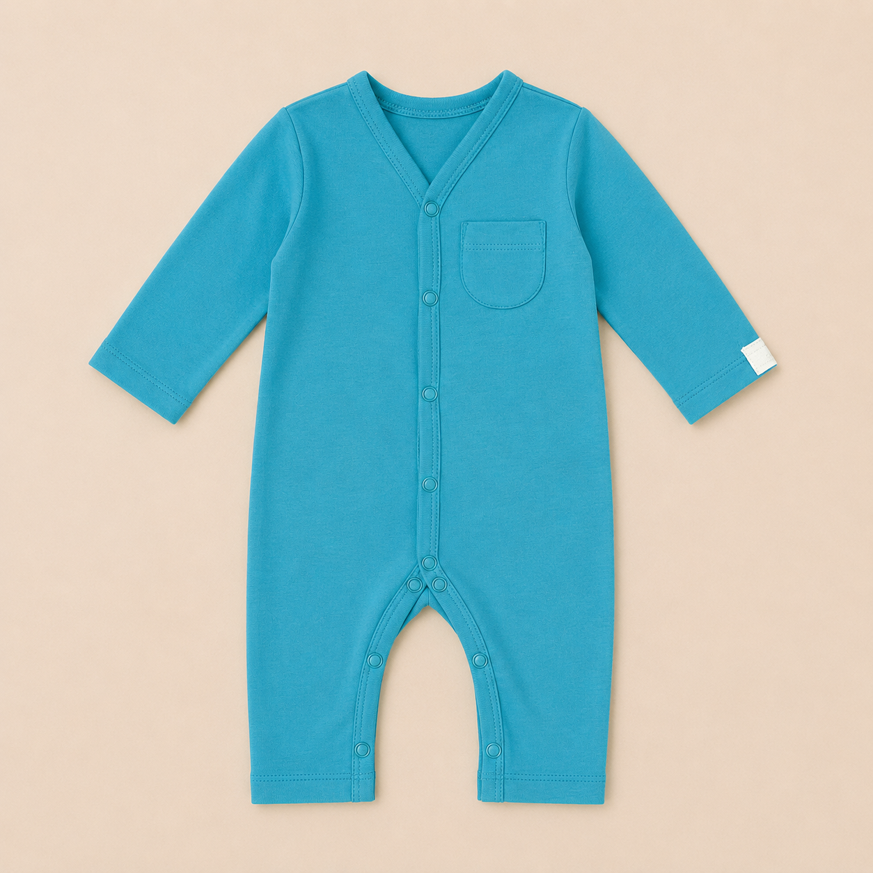 FULL SLEEVE ROMPER- SNOW FOAM - ITSYBOO