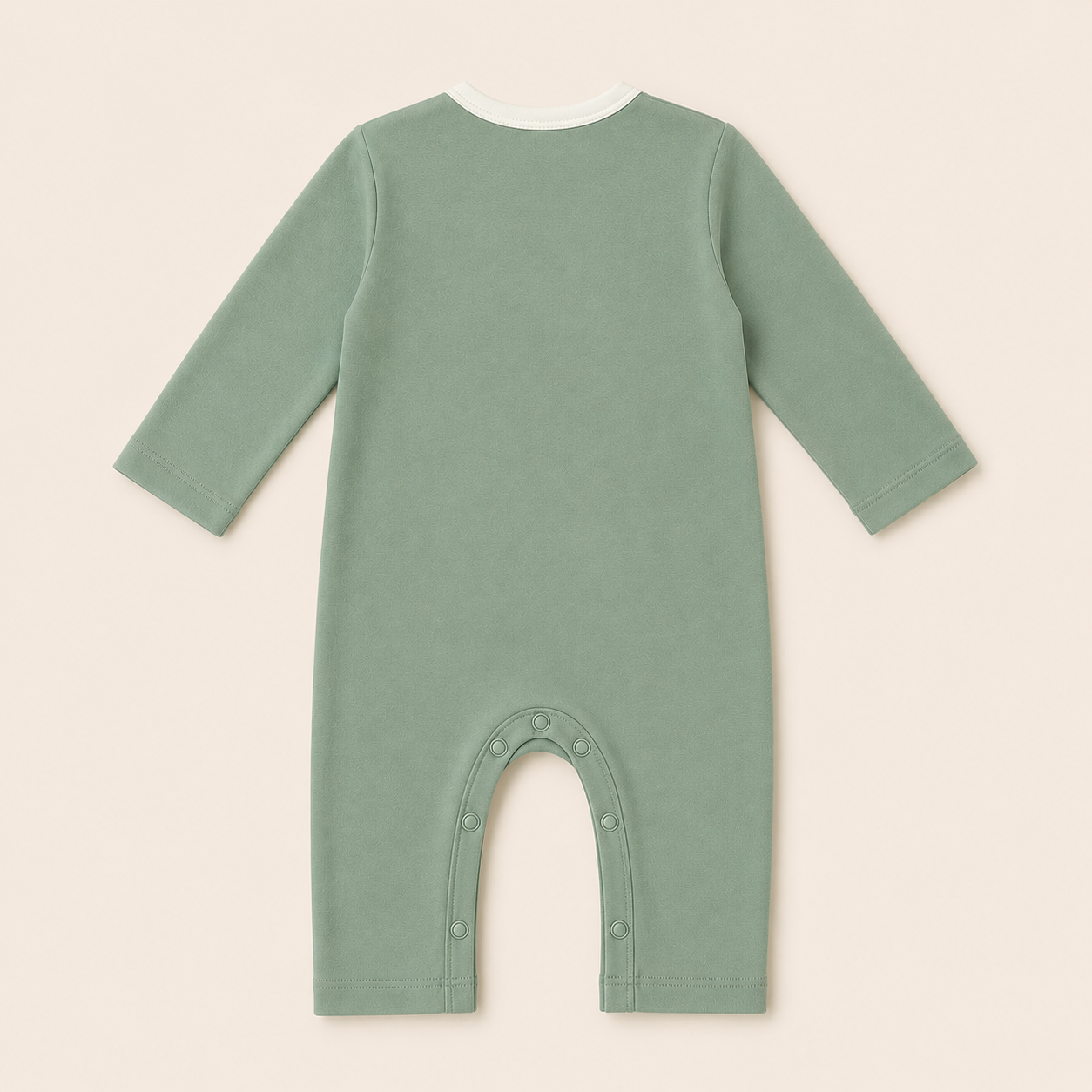FULL SLEEVE ROMPER- SAGE GREEN - ITSYBOO