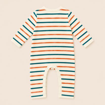 FULL SLEEVE ROMPER- STRIPE HYPE - ITSYBOO