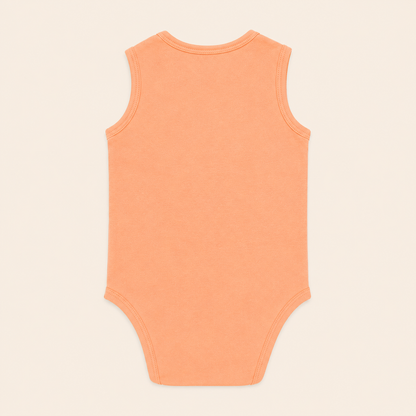 SLEEVELESS ONESIE- CORAL BLUSH - ITSYBOO