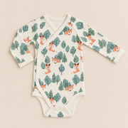 Fox Print Full Sleeve Baby Kimono