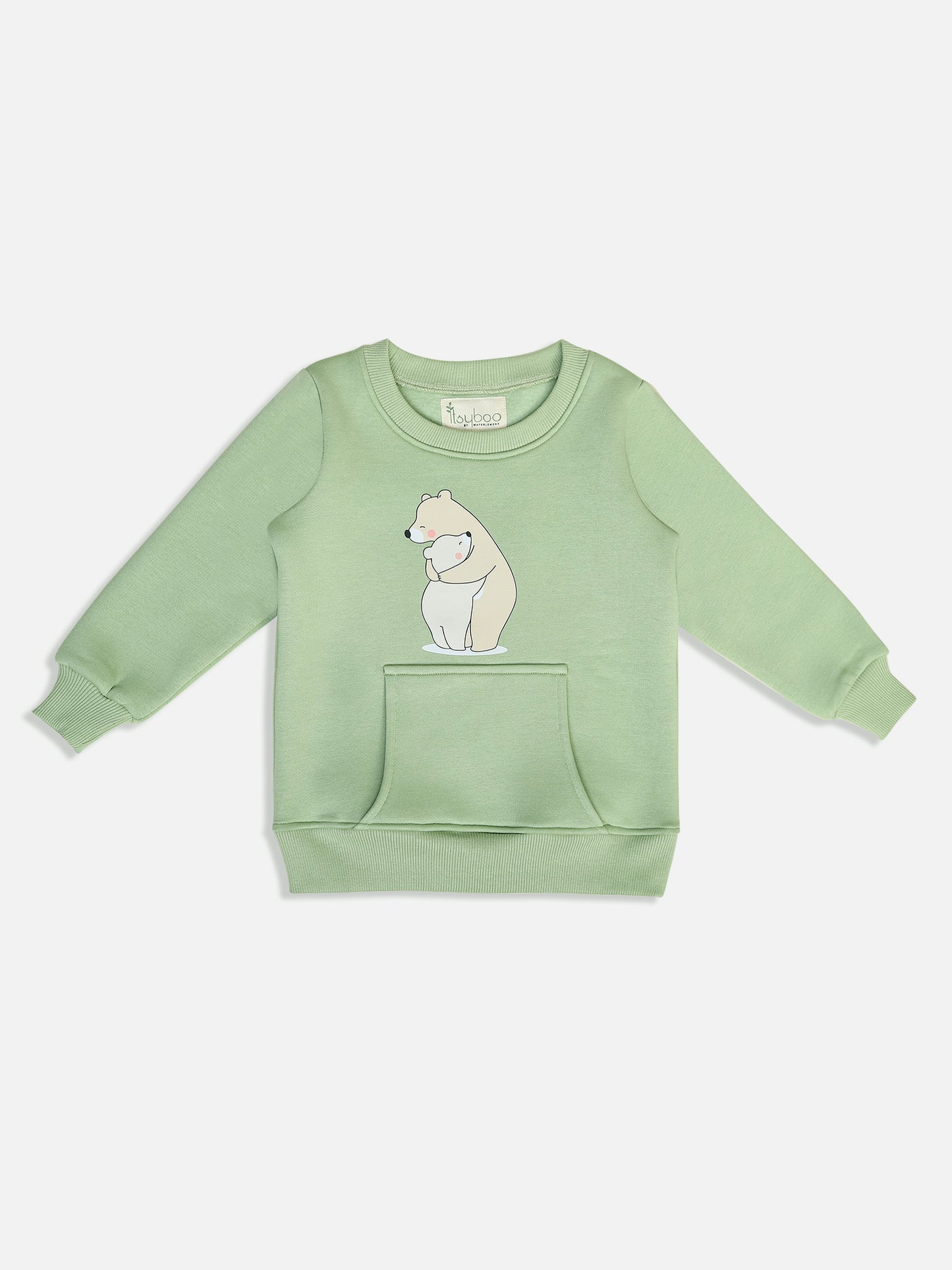 Boys’ Winter Sweatshirt & Bottom Set – Polar Bear Print - ITSYBOO