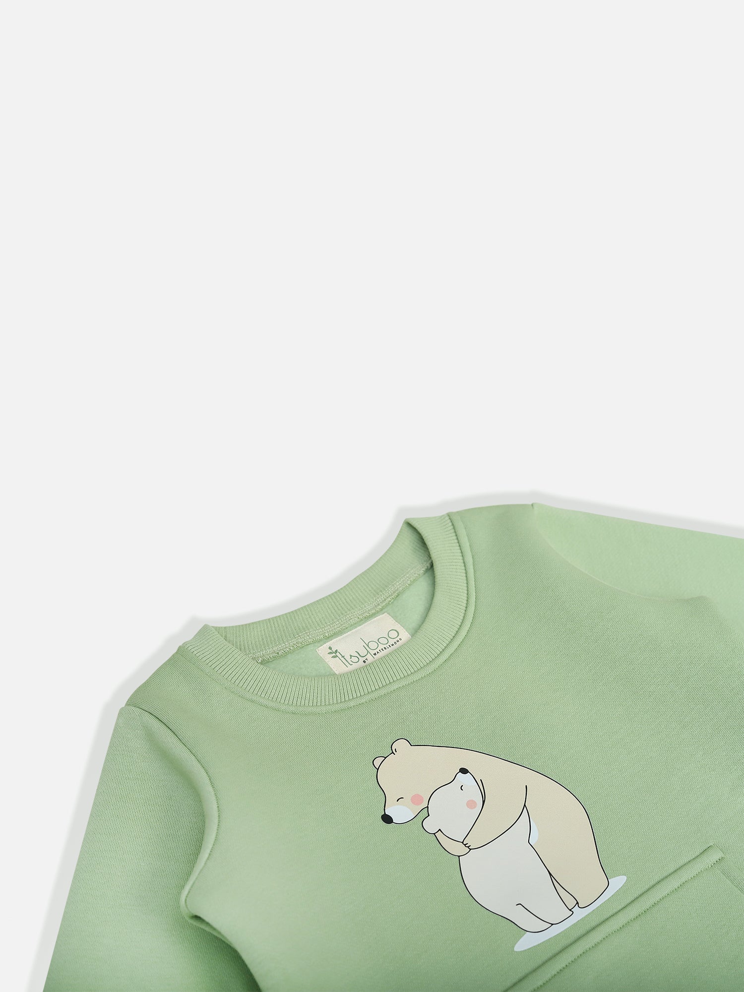Boys’ Winter Sweatshirt & Bottom Set – Polar Bear Print - ITSYBOO