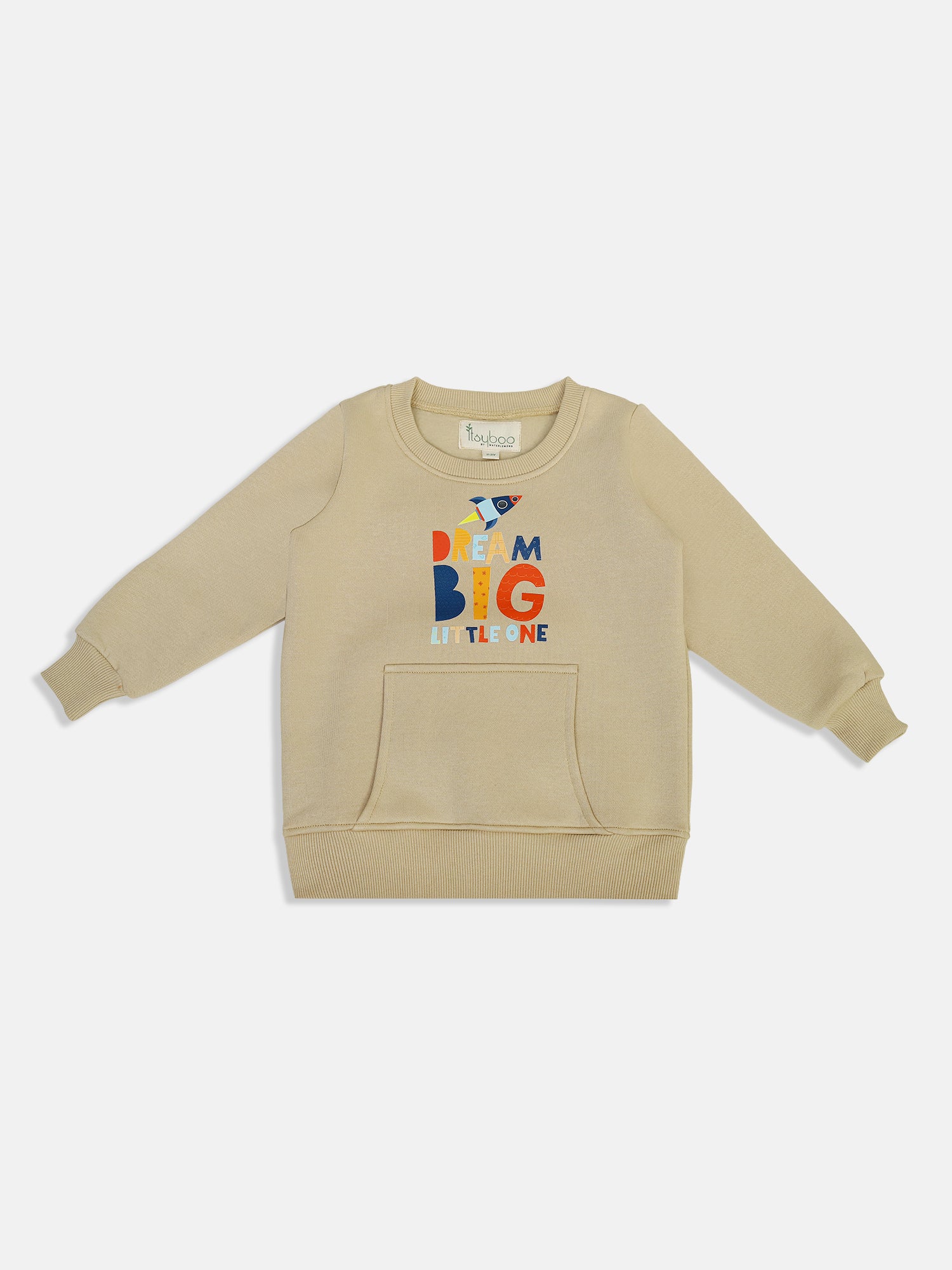 Boys’ Winter Sweatshirt & Bottom Set – Rocket Dream Print - ITSYBOO