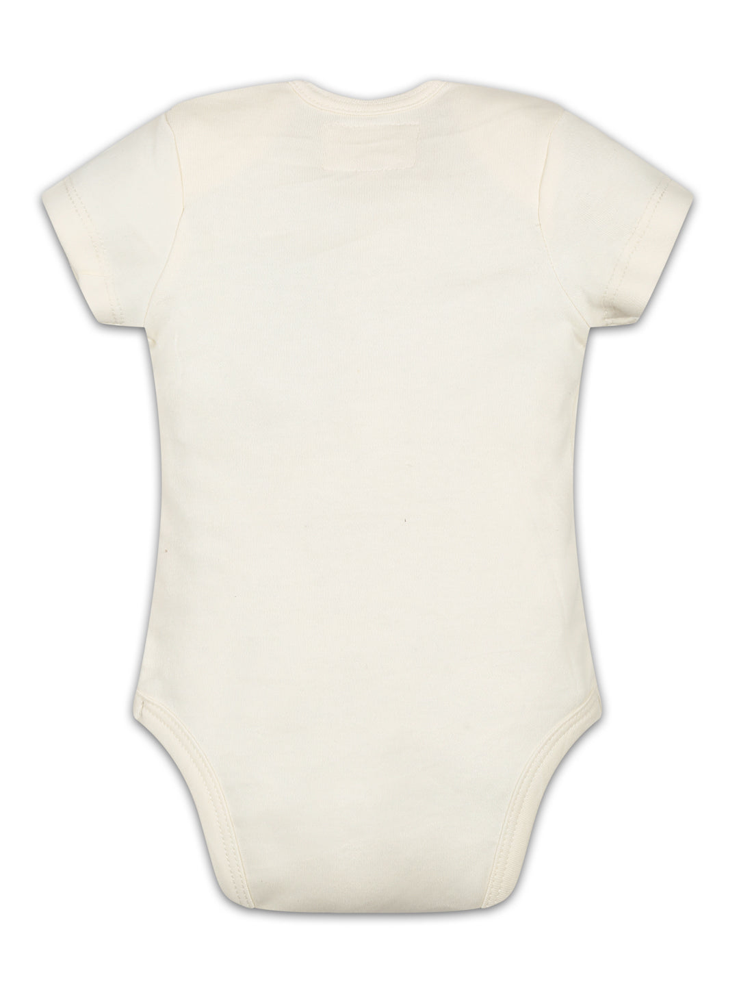 MY DAD BEST DAD HALF SLEEVE ONESIE- CHALK WHITE