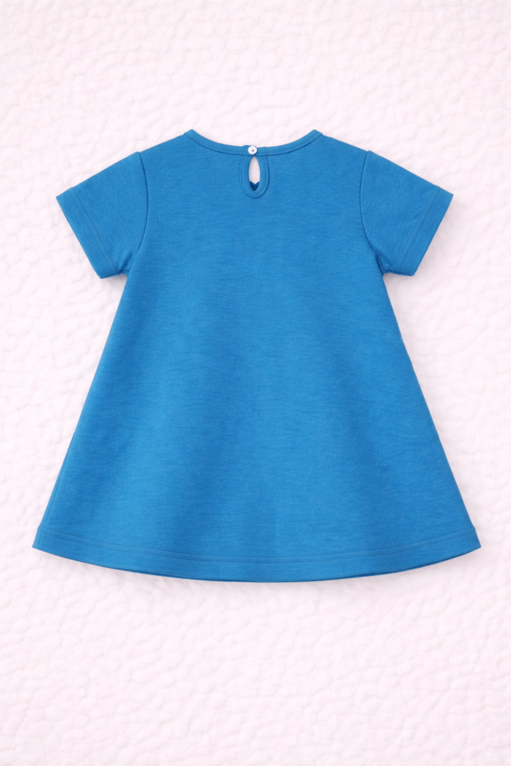 Organic Cotton Baby Dress Blue - ITSYBOO