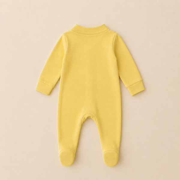 Organic Cotton Baby Footsie - Solids