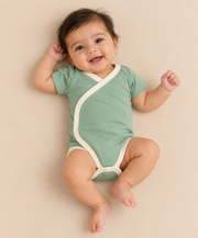 Half Sleeve Baby Kimono - Solids