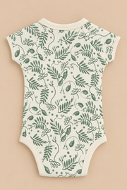 Lentil Print Half Sleeve Baby Kimono