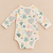 Reef Print Full Sleeve Baby Kimono
