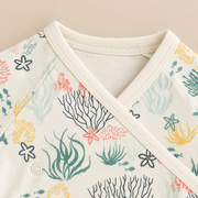 Reef Print Full Sleeve Baby Kimono