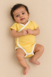 Half Sleeve Baby Kimono - Solids