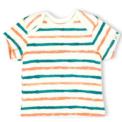 HALF SLEEVE TSHIRT- STRIPE HYPE - ITSYBOO