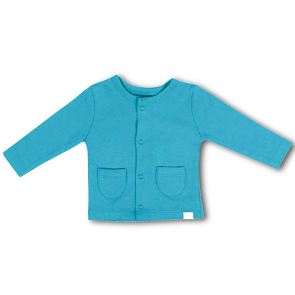 BUTTON DOWN TSHIRT- SNOW FOAM - ITSYBOO
