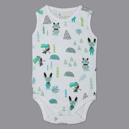 SLEEVELESS ONESIE- FORREST