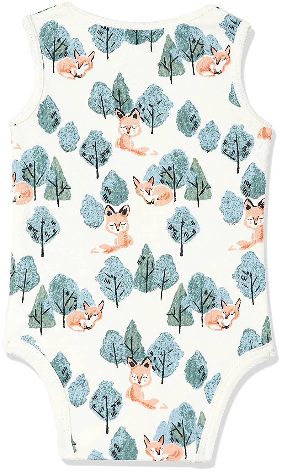 SLEEVELESS ONESIE- CRAFTY FOX - ITSYBOO