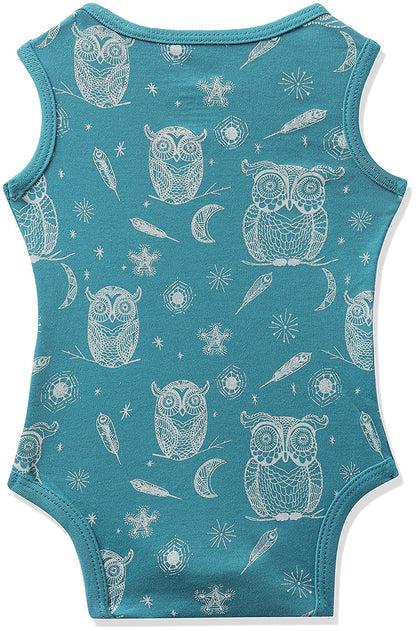 SLEEVELESS ONESIE- HOOT HOOT OWL - ITSYBOO