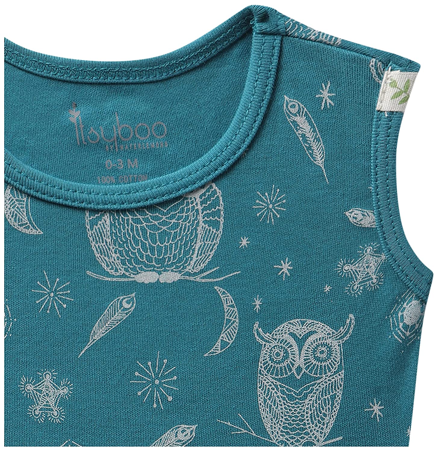 SLEEVELESS ROMPER- HOOT HOOT OWL - ITSYBOO