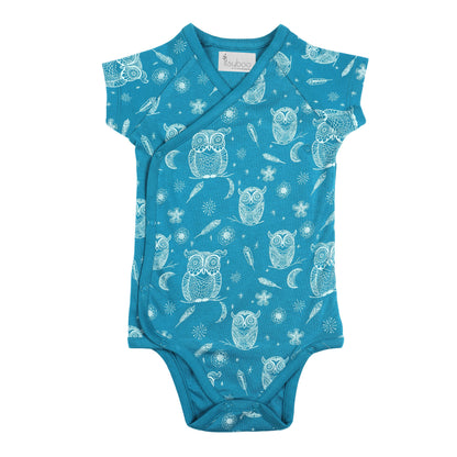 HALF SLEEVE KIMONO- HOOT HOOT OWL - ITSYBOO