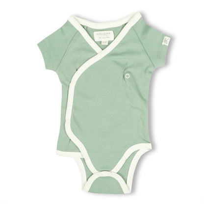 HALF SLEEVE KIMONO- SAGE GREEN - ITSYBOO