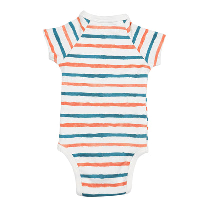 HALF SLEEVE KIMONO- STRIPE HYPE - ITSYBOO