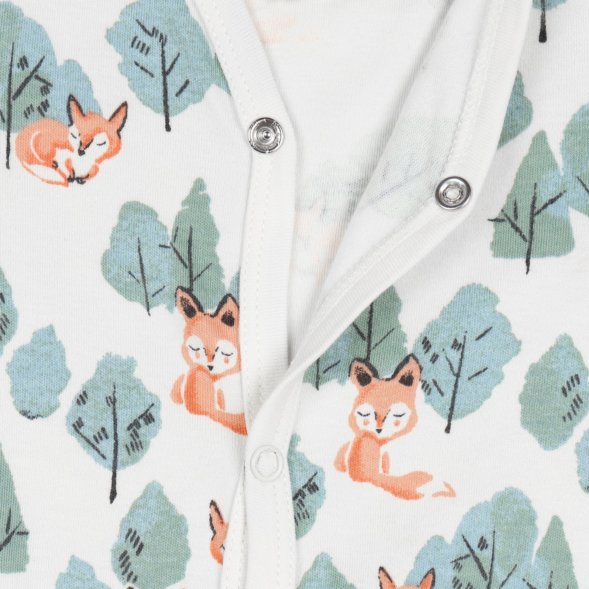 FULL SLEEVE ROMPER- CRAFTY FOX - ITSYBOO