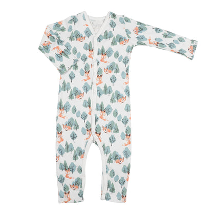 FULL SLEEVE ROMPER- CRAFTY FOX - ITSYBOO