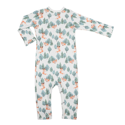 FULL SLEEVE ROMPER- CRAFTY FOX - ITSYBOO