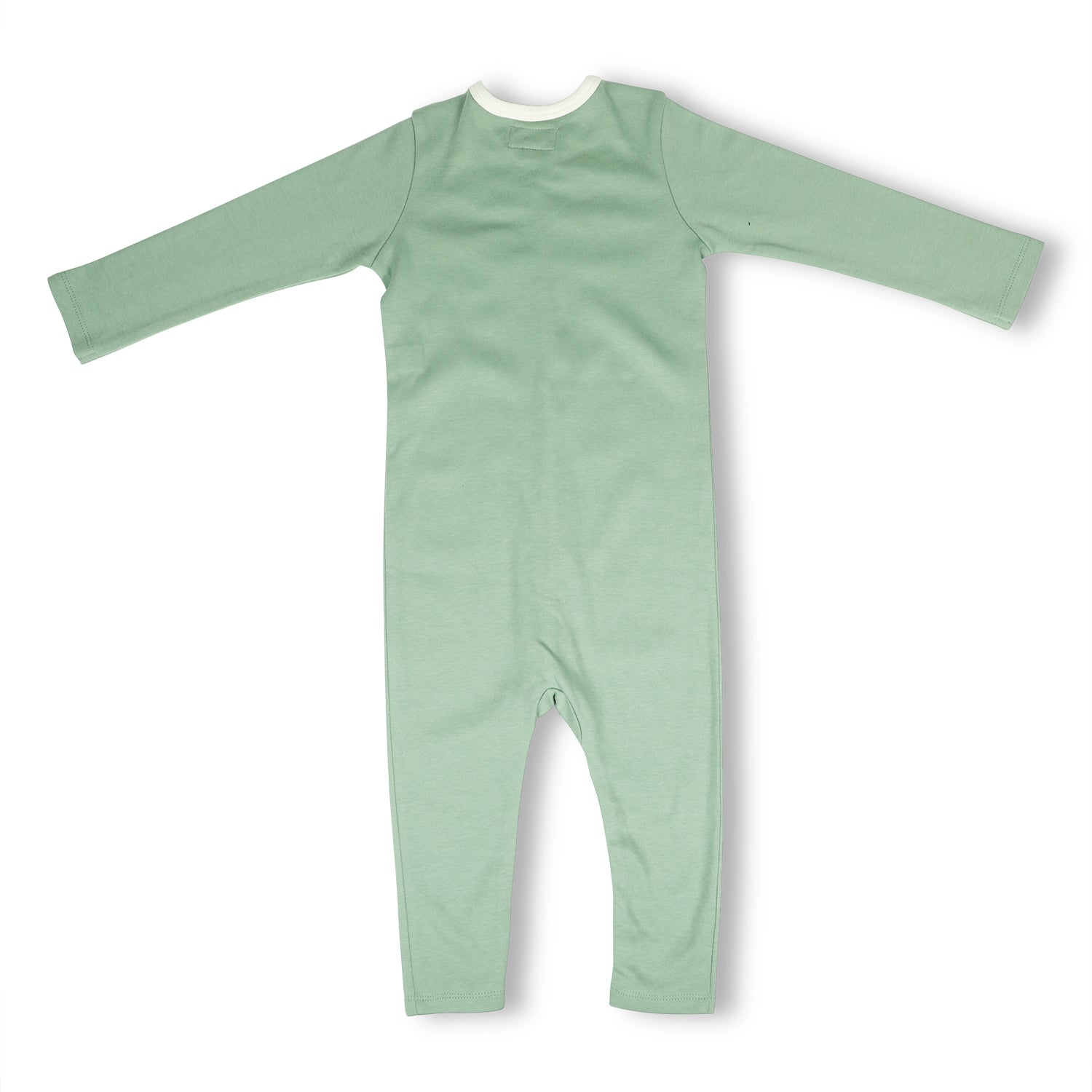 FULL SLEEVE ROMPER- SAGE GREEN - ITSYBOO