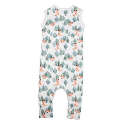 SLEEVELESS ROMPER- CRAFTY FOX - ITSYBOO