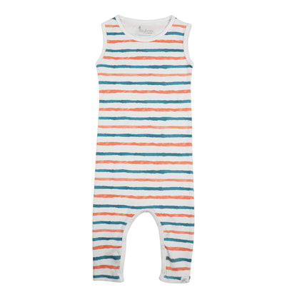 SLEEVELESS ROMPER- STRIPE HYPE - ITSYBOO