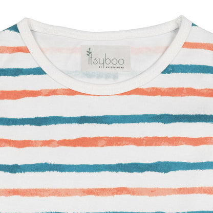 SLEEVELESS ROMPER- STRIPE HYPE - ITSYBOO