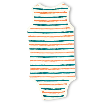 SLEEVELESS ONESIE- STRIPE HYPE - ITSYBOO