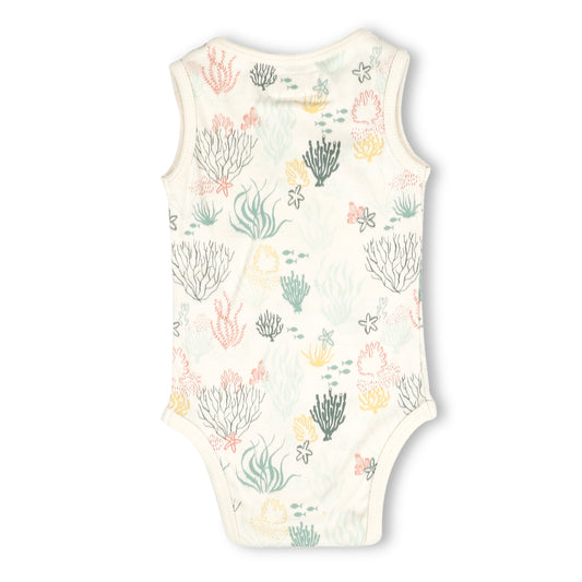 SLEEVELESS ONESIE- UNDER WATER WORLD - ITSYBOO