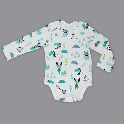 FULL SLEEVE ONESIE- FOREST