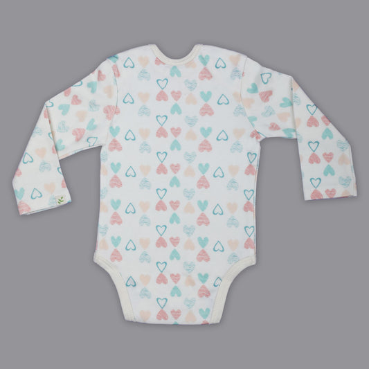 FULL SLEEVE ONESIE- HEART - ITSYBOO