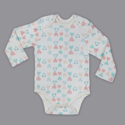 FULL SLEEVE ONESIE- HEART - ITSYBOO