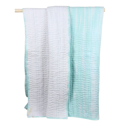 SEA GREEN- TYE DYE QUILT - ITSYBOO