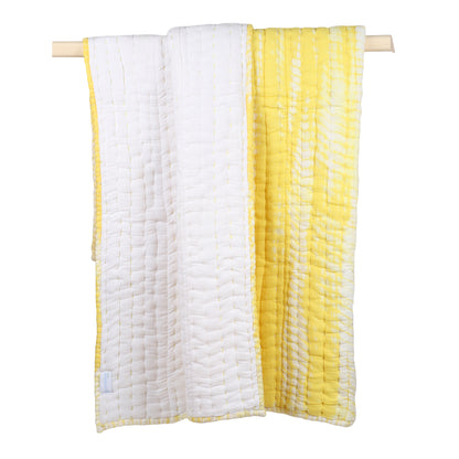 YELLOW - TYE DYE QUILT - ITSYBOO