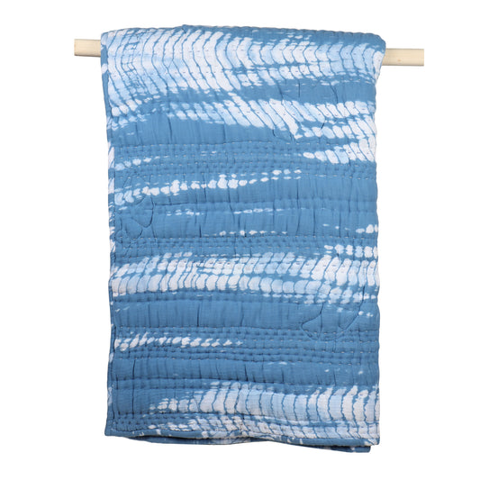 BLUE - TYE DYE QUILT - ITSYBOO