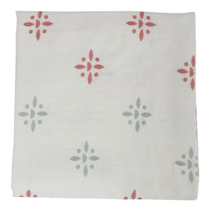 INDIAN PRINT MUSLIN SWADDLE