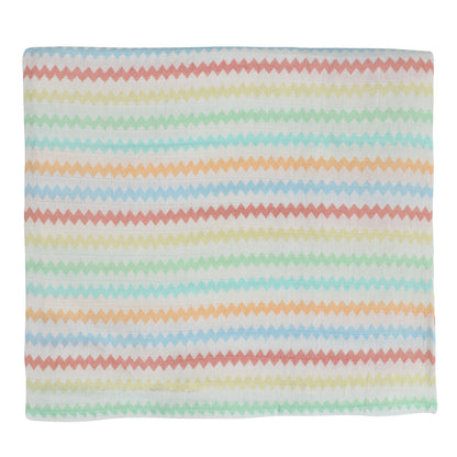 ZIG ZAG MUSLIN SWADDLE - ITSYBOO