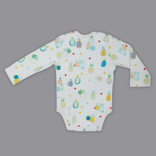 FULL SLEEVE ONESIE- PINEAPPLE