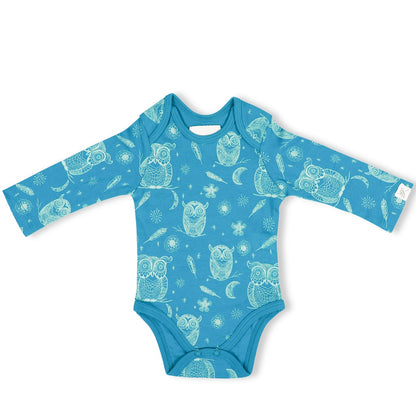 FULL SLEEVE ONESIE- HOOT HOOT OWL - ITSYBOO
