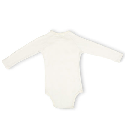 FULL SLEEVE ONESIE- CHALK WHITE - ITSYBOO