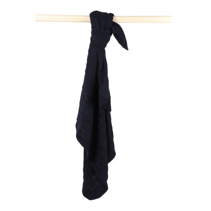 KNIT BLANKET- NAVY STAR - ITSYBOO