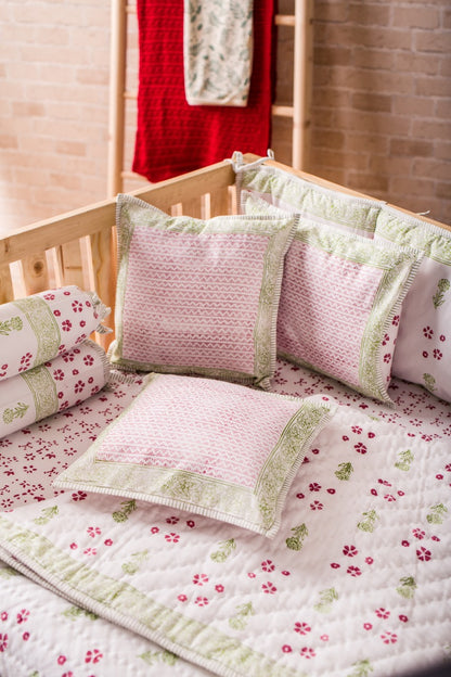 BABY BEDDING SET- FLOWER - ITSYBOO